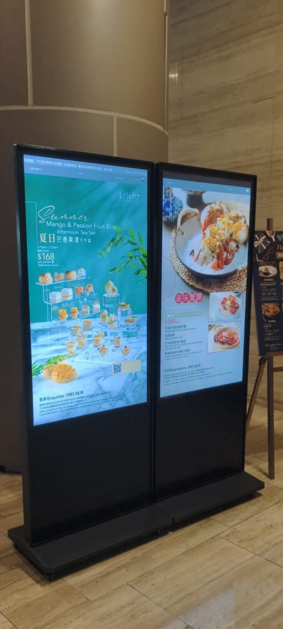 LED展示廣告電視