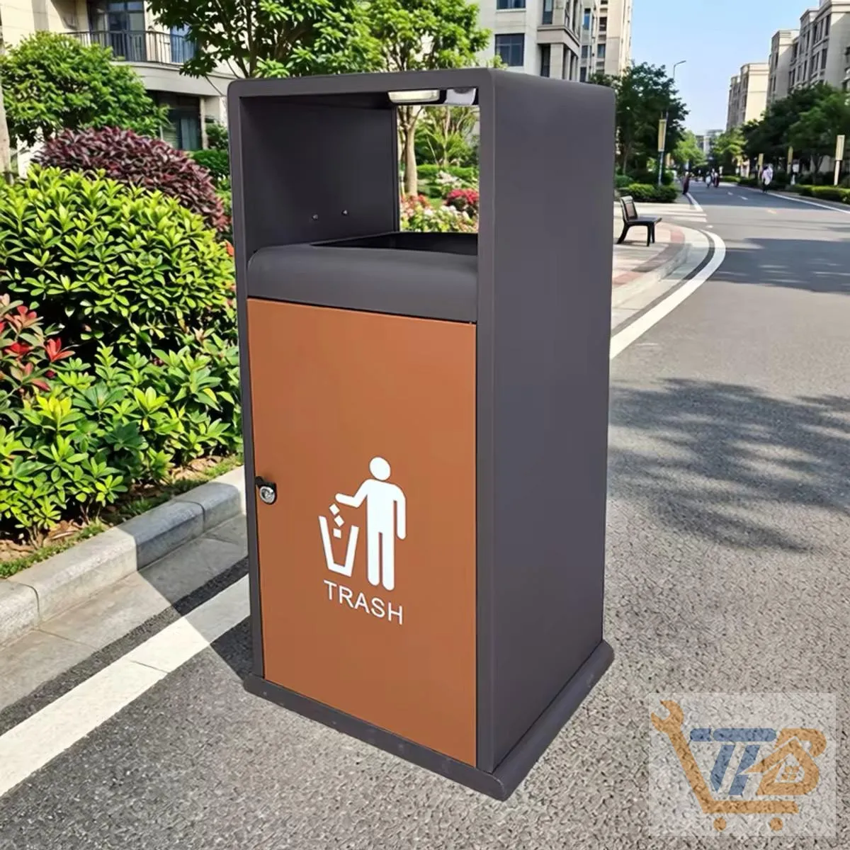 戶外垃圾筒