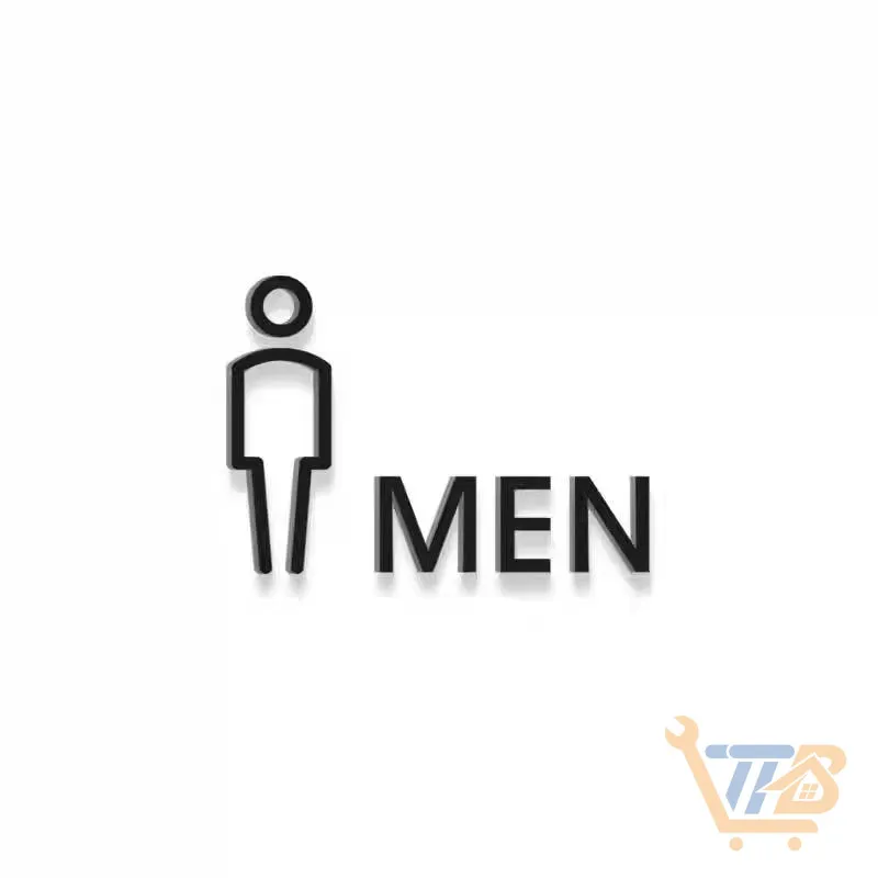 「男洗手間」告示牌