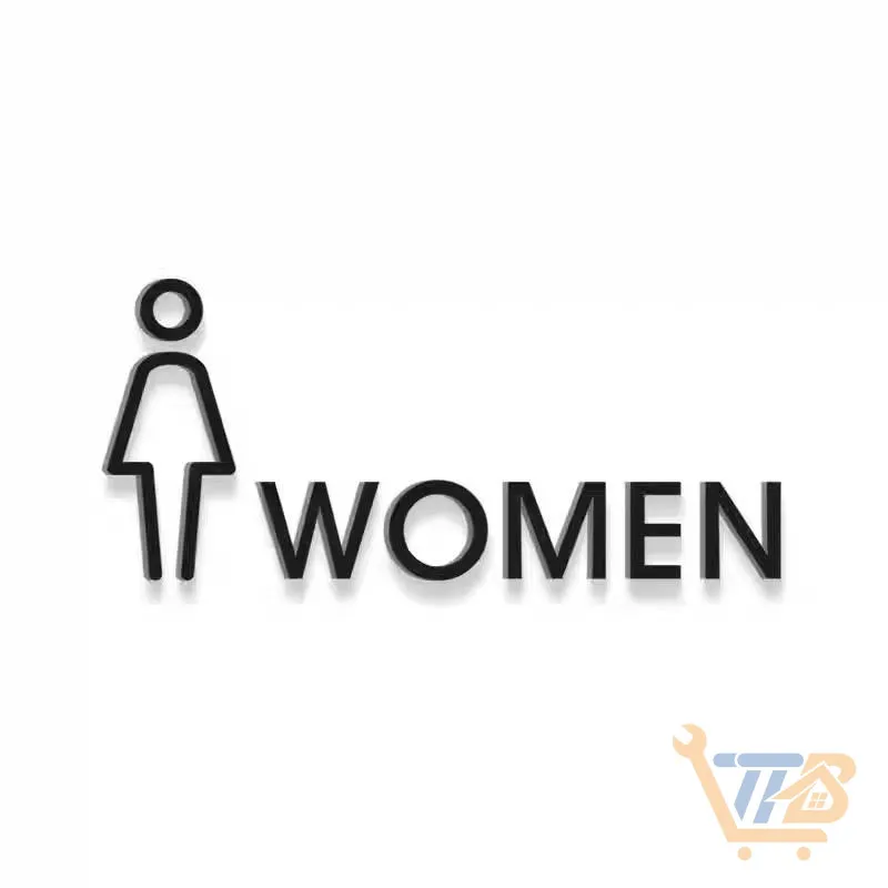 「女洗手間」告示牌