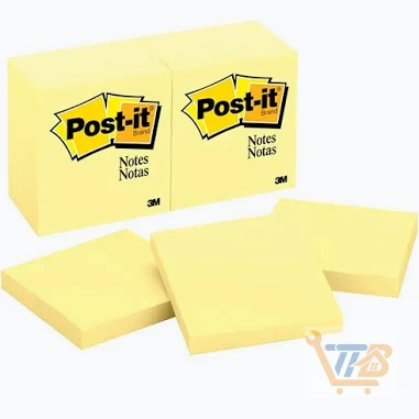 3M 3x3" Post-it Memo 黃色便條貼